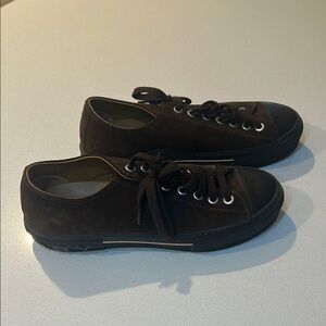 Men's Burberry Brown Sneakers Low-Top
